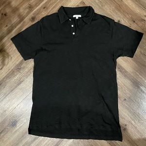 Gustin American Slub Polo - Black